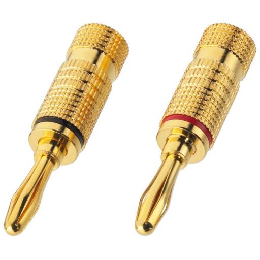 Banana Plugs - BP-100G (pair)