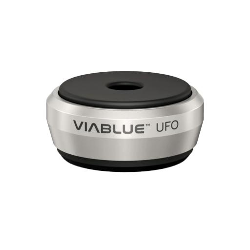 VIABLUE™ UFO ABSORBERS Set of 4 pcs Ø35mm Silver